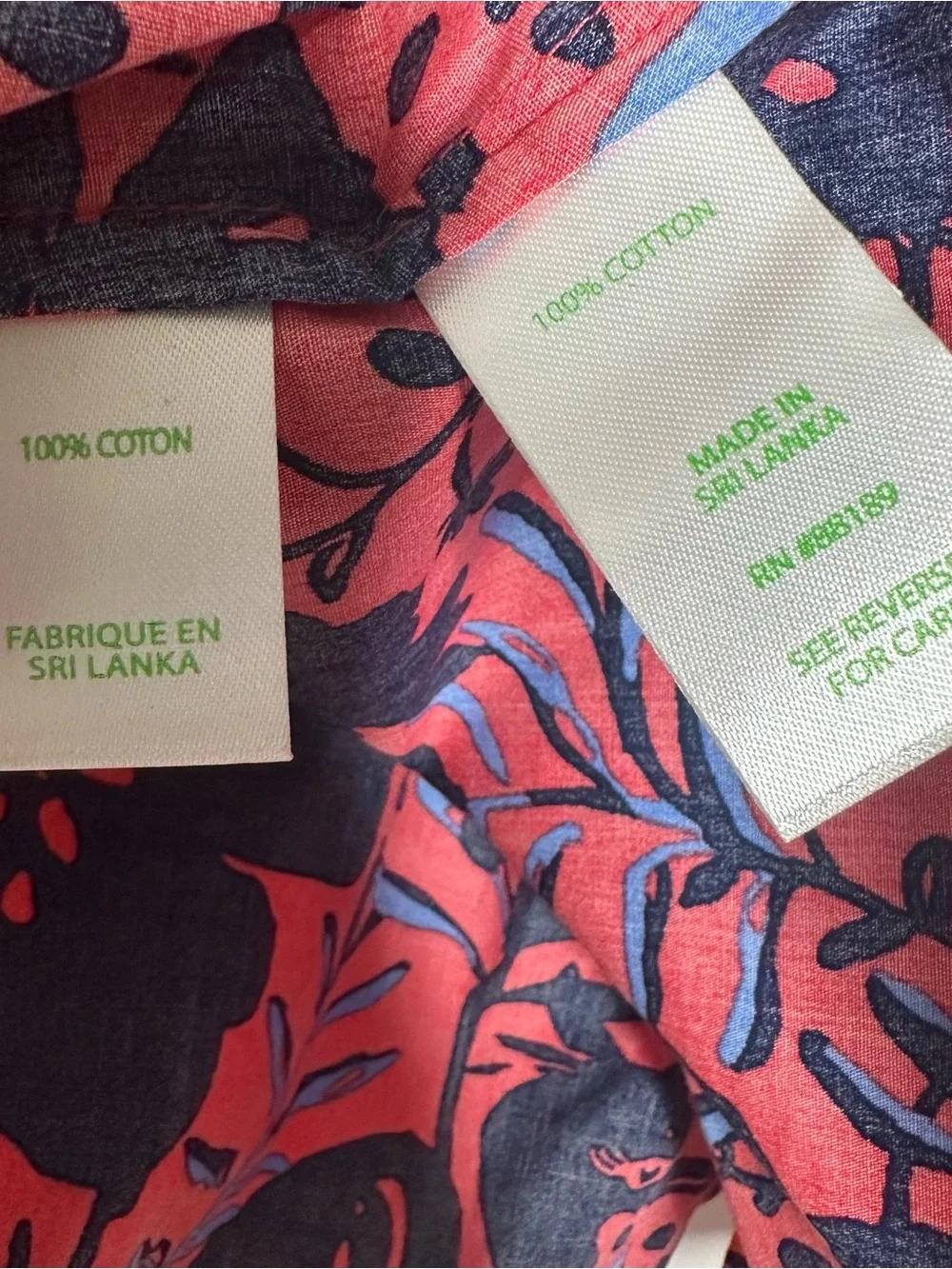 Lilly Pulitzer Lynnley Long Sleeve Blouse Red Blue Heron My Own Print XS
